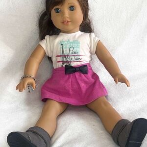Retired 2015 American Girl Grace Thomas Doll & Meet Outfit
